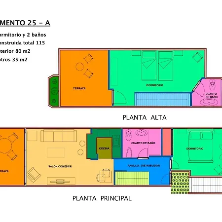 公寓 Adeje Paradise 25-a Duplex Ocean Views And Heated Pool 阿德耶